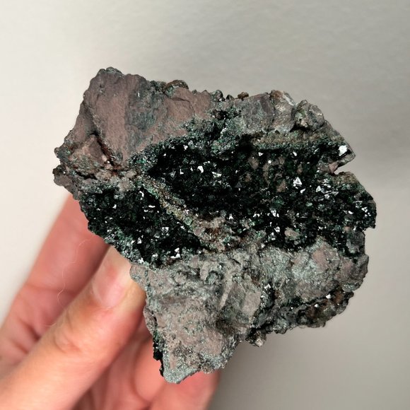 RARE Libethenite on Matrix from Congo - 99.6g